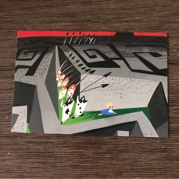 Disney Villains Postcards: Alice in Wonderland: The Red Queen 3 pack - Picture 4 of 5